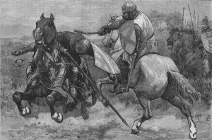 The Death of Bohun, 16 March 1322, (c1880) The Death of Bohun, 16 March 1322, (c1880)