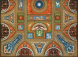 Decoration in the Borgia Apartments, Apostolic Palace, the Vatican, Rome, Italy, (1928) Decoration in the Borgia Apartments, Apostolic Palace, the Vatican, Rome, Italy, (1928)