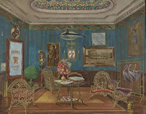 Dentist's Waiting Room, 1935/1942. Creator: Perkins Harnly Dentist's Waiting Room, 1935/1942. Creator: Perkins Harnly