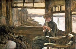 Images Dated 15th August 2005: The Departure, 19th / early 20th century. Artist: James Tissot