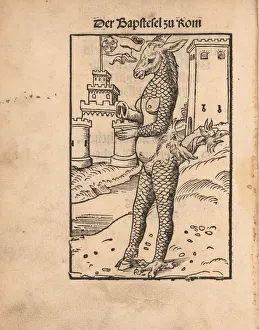 Der Bapstesel zu Rom (The Papal Ass or The Pope Ass of Rome), 1523 Der Bapstesel zu Rom (The Papal Ass or The Pope Ass of Rome), 1523