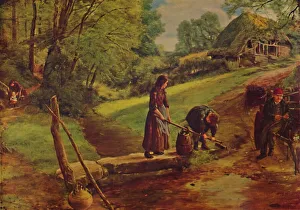 A Devonshire Stream, 1864, (1935). Artist: James Clarke Hook A Devonshire Stream, 1864, (1935). Artist: James Clarke Hook