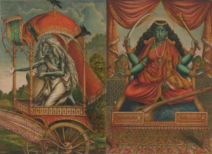 Dhumavati/ Matangi, 1885-90. Creator: Unknown Dhumavati/ Matangi, 1885-90. Creator: Unknown