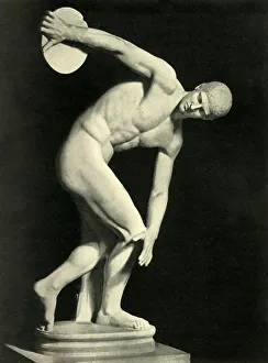 The Discobolus of Myron, 1908. Creator: Unknown The Discobolus of Myron, 1908. Creator: Unknown