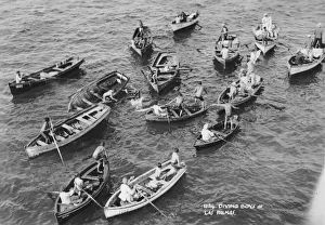 Diving boys at Las Palmas, Gran Canaria, Canary Islands, Spain, 20th century Diving boys at Las Palmas, Gran Canaria, Canary Islands, Spain, 20th century