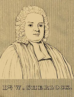 Dr W. Sherlock, (c1641-1707), 1830. Creator: Unknown Dr W. Sherlock, (c1641-1707), 1830. Creator: Unknown