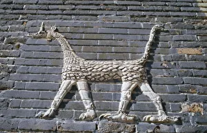 Ishtar Gate, Babylon, Iraq (575 BC). Art Prints, Posters