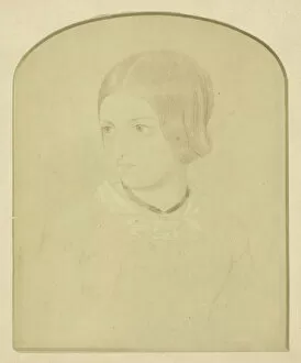 Benjamin R Mullock Gallery: Drawing of Mrs. Craik, 1840 / 70. Creators: Unknown, Benjamin Mulock