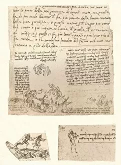 Three drawings, c1472-c1519 (1883). Artist: Leonardo da Vinci
