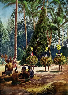 Melanesia Gallery: The Duk Duk society, Bismarck Archipelago, Papua New Guinea, 1920