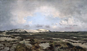 Images Dated 17th October 2005: In the Dunes, 1881. Artist: Emmanuel Lansyer