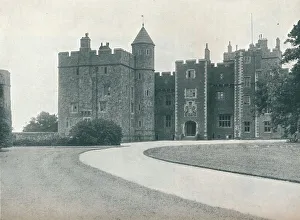 Dunster Castle, c1907. Artist: Leonard Willoughby Dunster Castle, c1907. Artist: Leonard Willoughby
