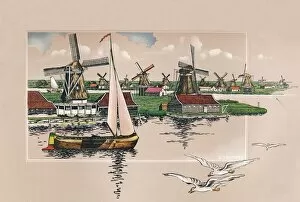 Aw Penrose Gallery: A Dutch Scene, c1908. Artist: The Arc Engraving Co Ltd
