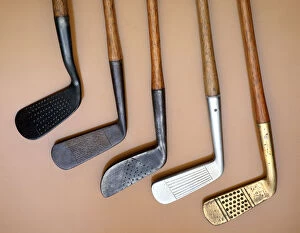 Early iron golf clubs
