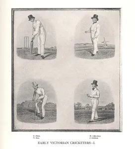 Early Victorian cricketers, 19th century (1912) Early Victorian cricketers, 19th century (1912)