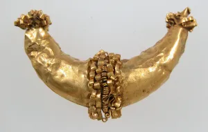 Earring Fragment, Etruscan, 6th-7th century. Creator: Unknown Earring Fragment, Etruscan, 6th-7th century. Creator: Unknown