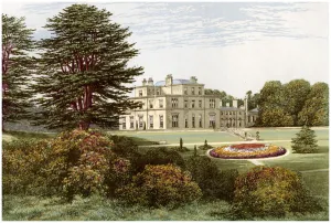Eden Hall, Cumberland, home of Baronet Musgrave, c1880 Eden Hall, Cumberland, home of Baronet Musgrave, c1880