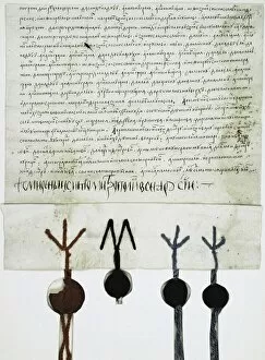 Decree Collection: The edict of the Tsar Ivan IV the Terrible (1530-1584), 1497
