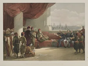Egypt and Nubia, Volume III: Interview with the Viceroy of Egypt, at his Palace, Alexandria Egypt and Nubia, Volume III: Interview with the Viceroy of Egypt, at his Palace, Alexandria