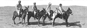 Letterbox Format Gallery: Egyptian Donkey Boys at Cairo, 1888. Creator: Unknown