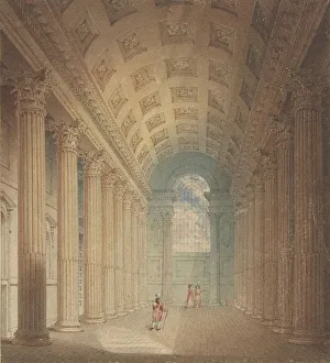 Egyptian Hall, Mansion House, London, 1795-1825 Egyptian Hall, Mansion House, London, 1795-1825