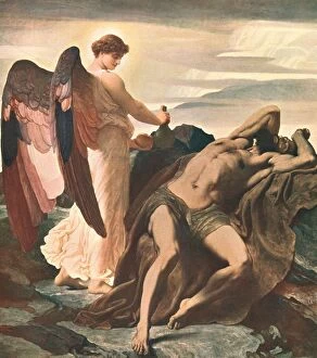 Baron Frederic Collection: Elijah in the Wilderness, 1877-1878, (c1902). Creator: Unknown