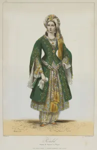 Elisa Rachel as Roxane in Bajazet by Racine, 1838. Artist: Deveria, Achille (1800-1857) Elisa Rachel as Roxane in Bajazet by Racine, 1838. Artist: Deveria, Achille (1800-1857)