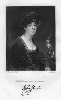 Elizabeth, Marchioness of Stafford, 1829. Artist: Freeman