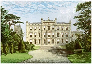 Garden Collection: Elvaston Castle, Derbyshire, home of the Earl of Harrington, c1880