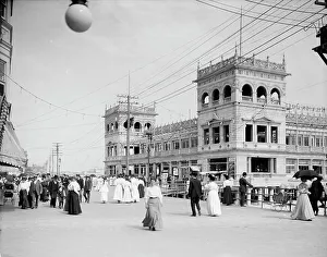 Young's Million Dollar Pier Print, Atlantic City, 1900-1910