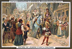 Entry of Joan of Arc into Orleans, 1429, (19th century) Entry of Joan of Arc into Orleans, 1429, (19th century)