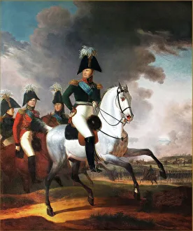 Equestrian Portrait of Emperor Alexander I (1777-1825) Equestrian Portrait of Emperor Alexander I (1777-1825)