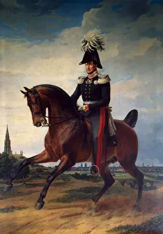 Equestrian Portrait of Frederick William III of Prussia, (1797-1840), 1831 Equestrian Portrait of Frederick William III of Prussia, (1797-1840), 1831