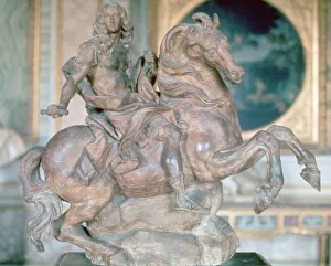 Equestrian Statue of King Louis XIV, 1670. Artist: Gian Lorenzo Bernini Equestrian Statue of King Louis XIV, 1670. Artist: Gian Lorenzo Bernini
