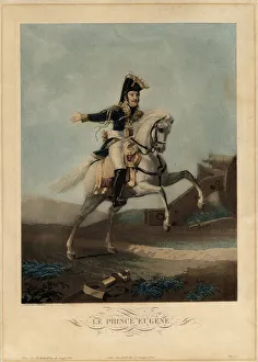 Eugene de Beauharnais (1781–1824), ca 1812. Artist: Anonymous Eugene de Beauharnais (1781–1824), ca 1812. Artist: Anonymous