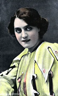 Evie Greene (1875-1917), English actress, early 20th century Evie Greene (1875-1917), English actress, early 20th century