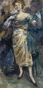 Fashion Show, 1921. Artist: Corinth, Lovis (1858-1925) Fashion Show, 1921. Artist: Corinth, Lovis (1858-1925)