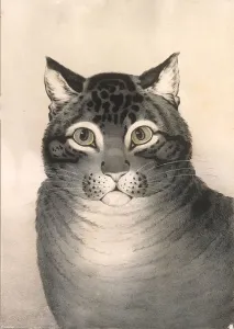 The Favorite Cat, 1838-46., 1838-46. Creator: Nathaniel Currier The Favorite Cat, 1838-46., 1838-46. Creator: Nathaniel Currier
