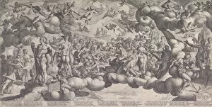 Bartholomeus Spranger Gallery: The Feast of the Gods at the Marriage of Cupid and Psyche, 1587. 1587