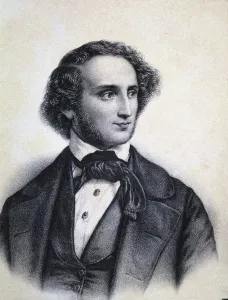Felix Mendelssohn Bartholdy (1809-1847), composer and German conductor Felix Mendelssohn Bartholdy (1809-1847), composer and German conductor