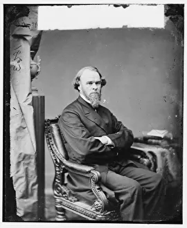 Heritage Images Print of Hon. Fernando C. Beaman, 1860-1875