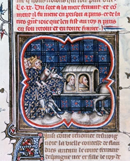 Images Dated 27th November 2006: Fernando of Portugal taken prisoner, c1212, (1375-1379)