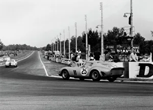 Ferrari 250 GTO of Dumay- Dernier 1963 Le Mans 24 hour race, finished 4th Ferrari 250 GTO of Dumay- Dernier 1963 Le Mans 24 hour race, finished 4th