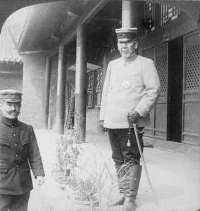 Field Marshal Marquis Oyama Iwao, Japanese soldier, Mukden, Manchuria, 1906. Artist: Underwood & Underwood Field Marshal Marquis Oyama Iwao, Japanese soldier, Mukden, Manchuria, 1906. Artist: Underwood & Underwood