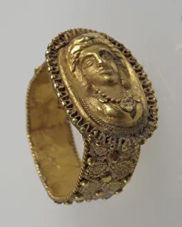 6th Century Gallery: Finger Ring, Late Roman, 6th-7th century. Creator: Unknown