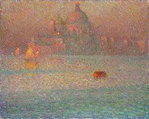 Images Dated 31st October 2013: Fireworks. Winter Morning in Venice, 1907. Artist: Le Sidaner, Henri (1862-1939)