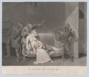 First Scene of Thieves, ca. 1805. Creator: Gror First Scene of Thieves, ca. 1805. Creator: Gror