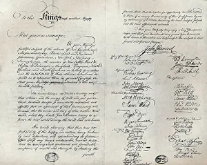 The Fitzwilliam copy of the Olive Branch Petition, 1775 The Fitzwilliam copy of the Olive Branch Petition, 1775