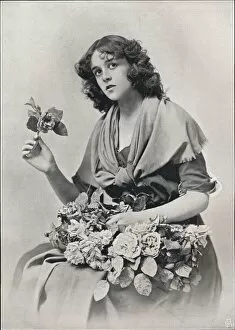Aw Penrose Gallery: The Flower Girl, c1903. Artist: Karl Anton