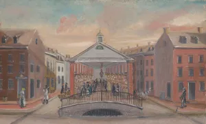 Pearl Street Gallery: Fly Market, 1870s. Creator: William P. Chappel